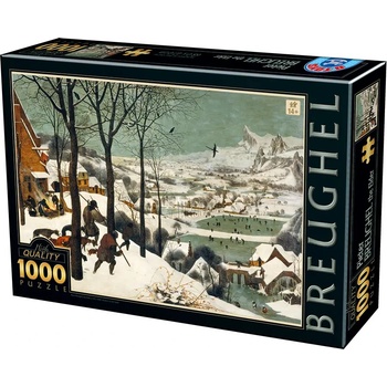 D-Toys - Puzzle Brueghel: Hunters in the Snow - 1 000 piese