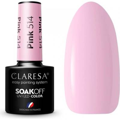 Claresa Gél lak Pink 514 5 g