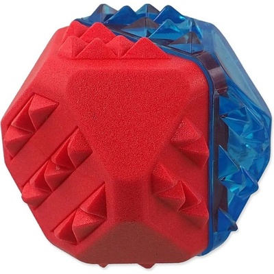 Dog Fantasy chladicí míč červeno modrý 7,7 cm