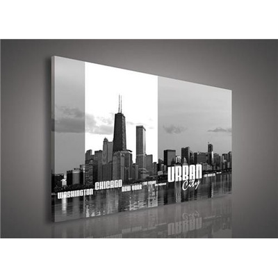 Obraz na plátně Urban City 141O1, 100 x 75 cm, IMPOL TRADE