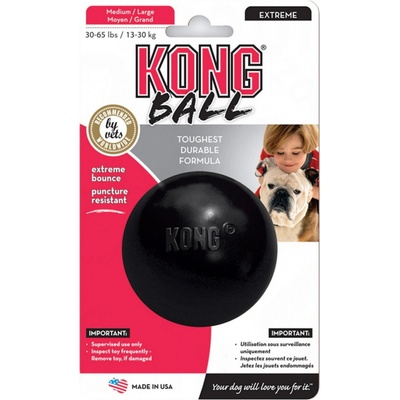 Kong Extreme lopta prírodná guma M L 13-30 kg