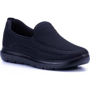 Johns Athletic Мъжки спортни обувки от текстил 1124 - Черни #367450 (367450_Черно)