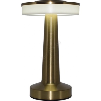 Zuma Line ETLED-53C-SB - LED настолна лампа SONET LED/2, 5W/1200mAh златна (ZL0855)