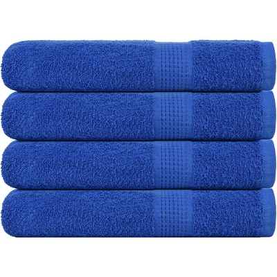 vidaXL Кърпи FROGN 4 бр. Сини 100x200 см 360 г/м2 (136723)