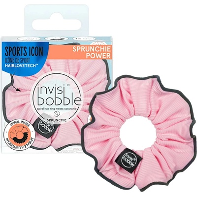 Ozdobná špirálová gumička Invisibobble Sprunchia Power Pink Mantra - ružová (IB-SP-PA-1-1011)