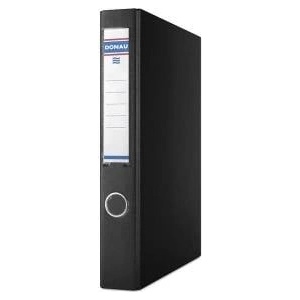 Pbs connect Donau 4-ring binder A4 30mm black (3934001PL-01)