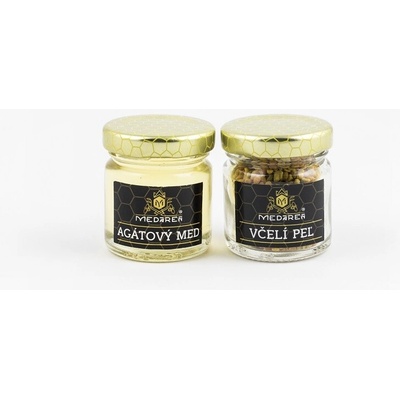 Medáreň Agátový mini med 50 g + mini peľ 25 g