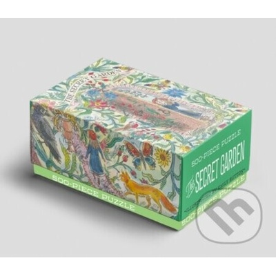 The Secret Garden The Opening Lines A 500 dílků Jigsaw for Adults Premium Quality Beautiful Design Gift for Book Lovers