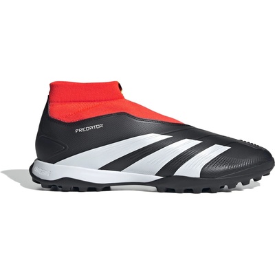 Футболни стоножки Adidas Predator 24 League Laceless Turf Boots - Core Black/Ftwr