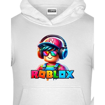 Dětská mikina Roblox 4 Bílá