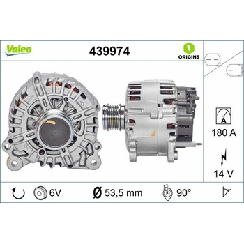 VALEO Alternátor 439974