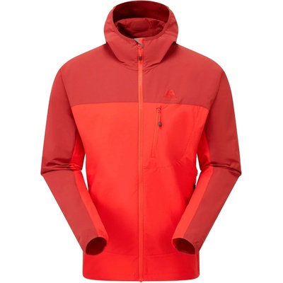Mountain Equipment Мъжко софтшел яке Mountain equipment Echo Hooded Jacket Softshell jacket - Chili Red / Merlot (003-0818-1611)