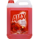 Ajax Floral Fiesta čistiaci prostriedok na všetky druhy podláh Red Flowers 5 l