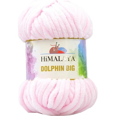 Himalaya příze Dolphin Big 76703 pastelově růžová