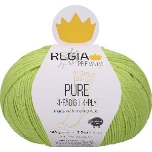 Regia Premium Pure 00073 Lime Плетива прежда (9801644-00073)