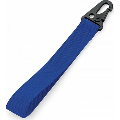 Šňůrka na krk BagBase s kovovou karabinou modrá královská 2,5 x 20,5 cm BG100