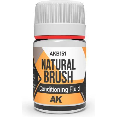 AK-Interactive AK AKB151 NATURAL BRUSH Conditioning Fluid 35 ml