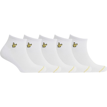 Lyle and Scott Чорапи Lyle and Scott Lyle 5P Ankle Socks Sn63 - Bright White