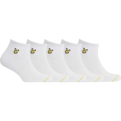 Lyle and Scott Чорапи Lyle and Scott Lyle 5P Ankle Socks Sn63 - Bright White