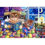 Bluebird Puzzle - Puzzle Kitten Bedtime Stories - 1 000 piese