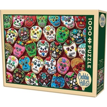 Cobble Hill Sugar skull cookies 1000 dielov