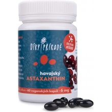 Díky přírodě Havajský Astaxanthin Vegan 6 mg 60 kapslí