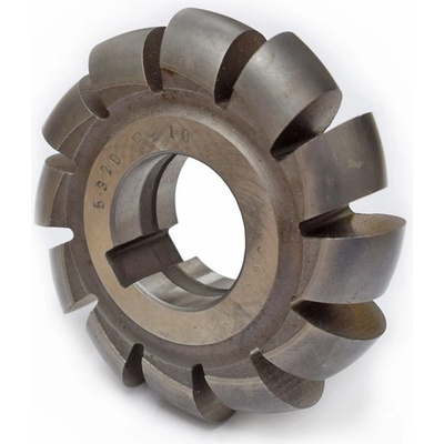 Fréza půlkruhová vypouklá - nástrčná R2 x 63mm ČSN 222210 222210-R020x63