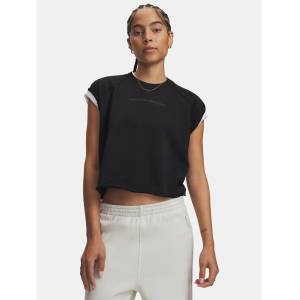 Under Armour Дамска тениска Under Armour Icon WM Cut Off SS Under Armour | Cheren | ЖЕНИ | XS