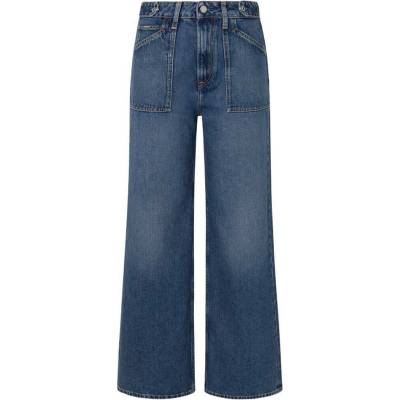 Pepe Jeans Wide Leg Utility Fit high waist jeans - Blue