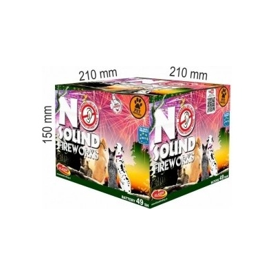 Tichý ohňostroj No sound Fireworks 7 efektů