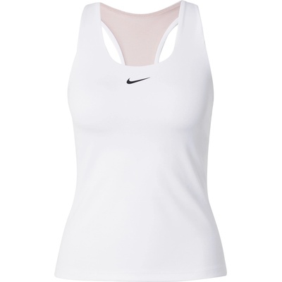 Nike Спортен топ 'swoosh' бяло, размер l