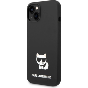 Image 1 of KARL LAGERFELD Гръб Karl Lagerfeld Liquid Silicone Choupette Case за iPhone 14 - Черен