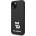 KARL LAGERFELD Гръб Karl Lagerfeld Liquid Silicone Choupette Case за iPhone 14 - Черен