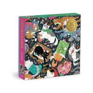 Catmas Chaos 500 Piece Foil Puzzle (2025)