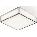 DECOR WALTHER Таванна или стенна лампа Bauhaus 30 x 30 см никел (0219334)