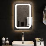 vidaXL LED огледало за баня, 40x60 см (3154091)