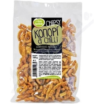 Green Apotheke Konopné a chilli čipsy 100 g