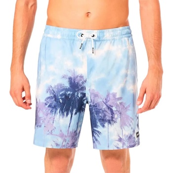 Oakley Бански гащета Oakley Canary Palms RC 18´´ swimming shorts - Multicolor (Palms Clouds Light Blue)