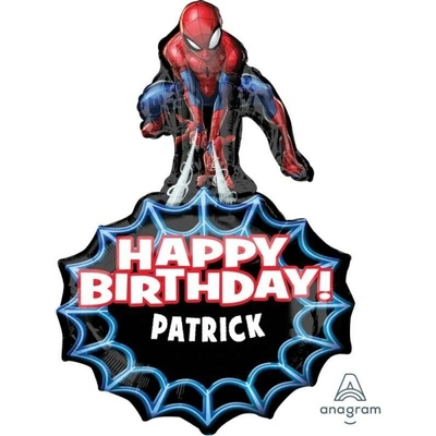 Anagram Spiderman HB pavučina 58x86cm fóliový balónek
