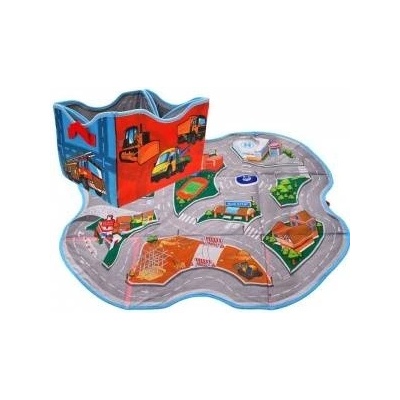 Jokomisiada Imaginative BOX for toys Mata 2in1 STREETS ZA1675 78 x 70, 5cm