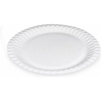 WIMEX s. r. o WIMEX s. r. o. Хартиена чиния (PAP Recy) бяла Ø23 см [15 бр. ]