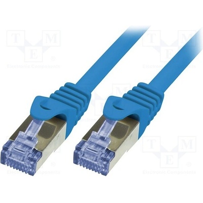 LogiLink CQ3086S RJ45, CAT 6A, S/FTP, 7.5m, modrý