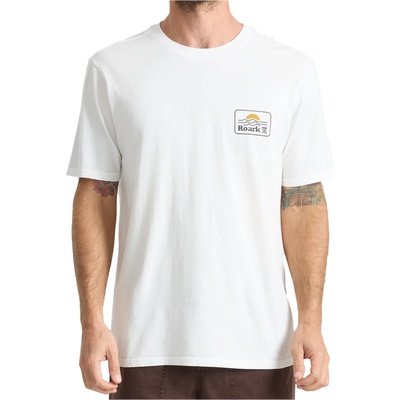 Roark Мъжка тениска Roark Earth & Sea S/S T-shirt - Off White - размер L (216-7591-0213)