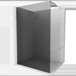 Mexen Kioto Душ за стена Walk-in 100 x 200 см, графит 8 мм, хром - 800-100-101-01-40 (800-100-101-01-40)