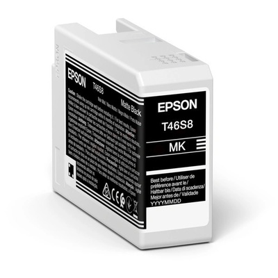 Epson T46S8 C13T46S80N матово черен (matte black) оригинална касета (C13T46S80N)