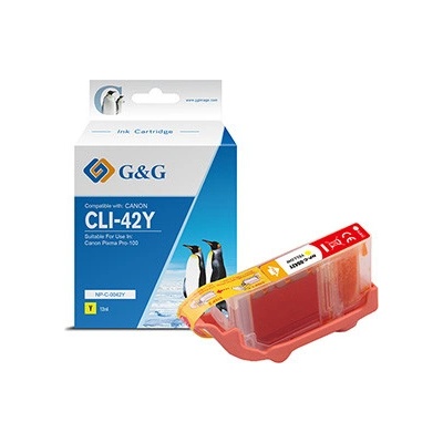 G&G Canon CLI-42Y - kompatibilný