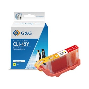 G&G Canon CLI-42Y - kompatibilný
