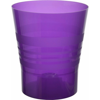 Plastkon Dekorativní květináč Orchid 11 cm fialový