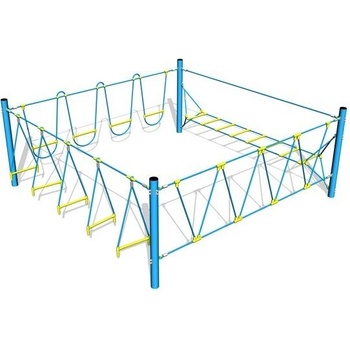 Playground System Herná zostava- Stezka odvahy Quadrát