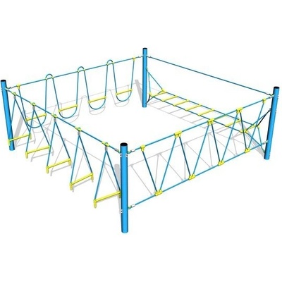 Playground System Herná zostava- Stezka odvahy Quadrát